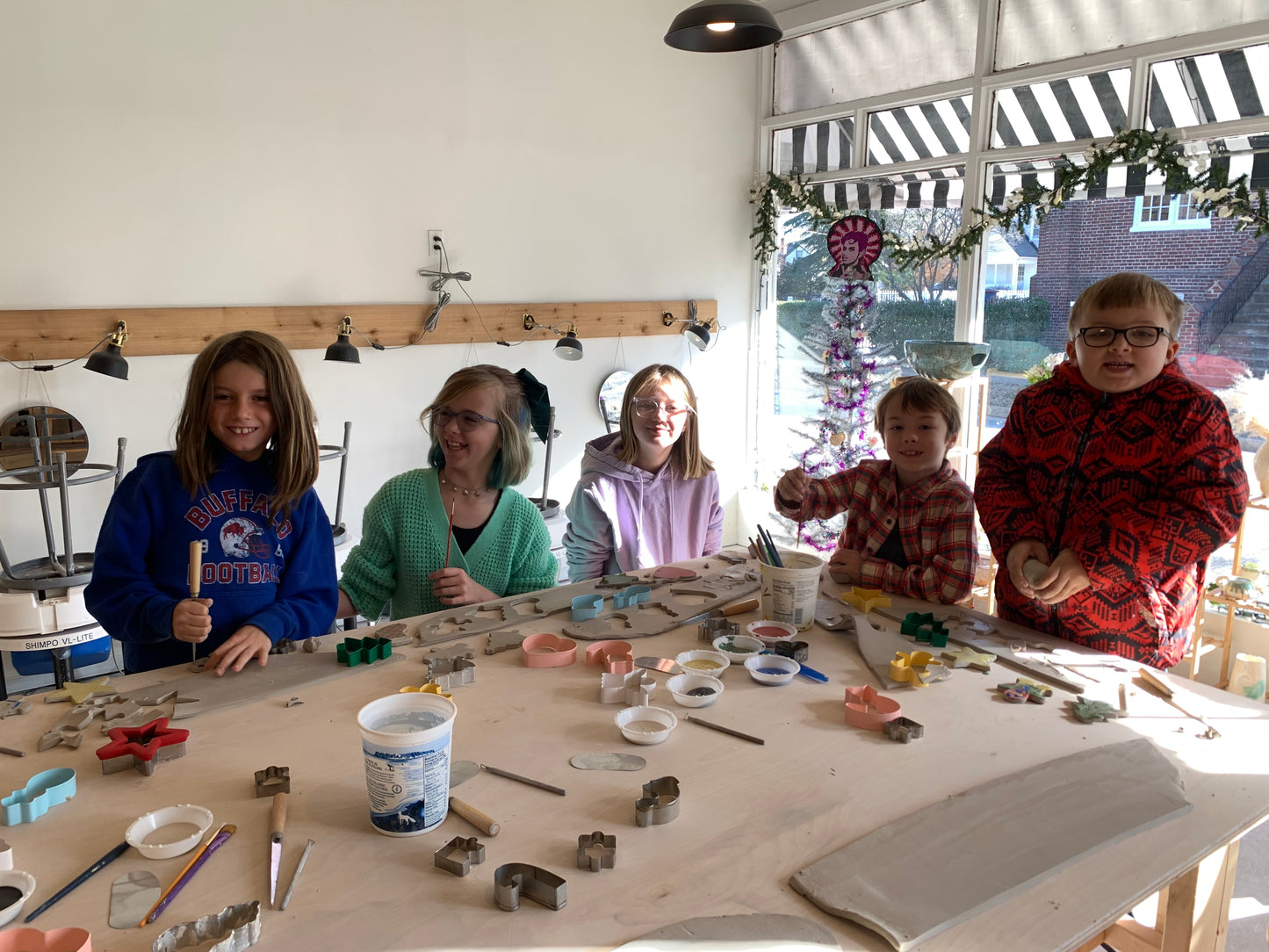 Winter Wonderland Clay Camp for Kids! December 15-19