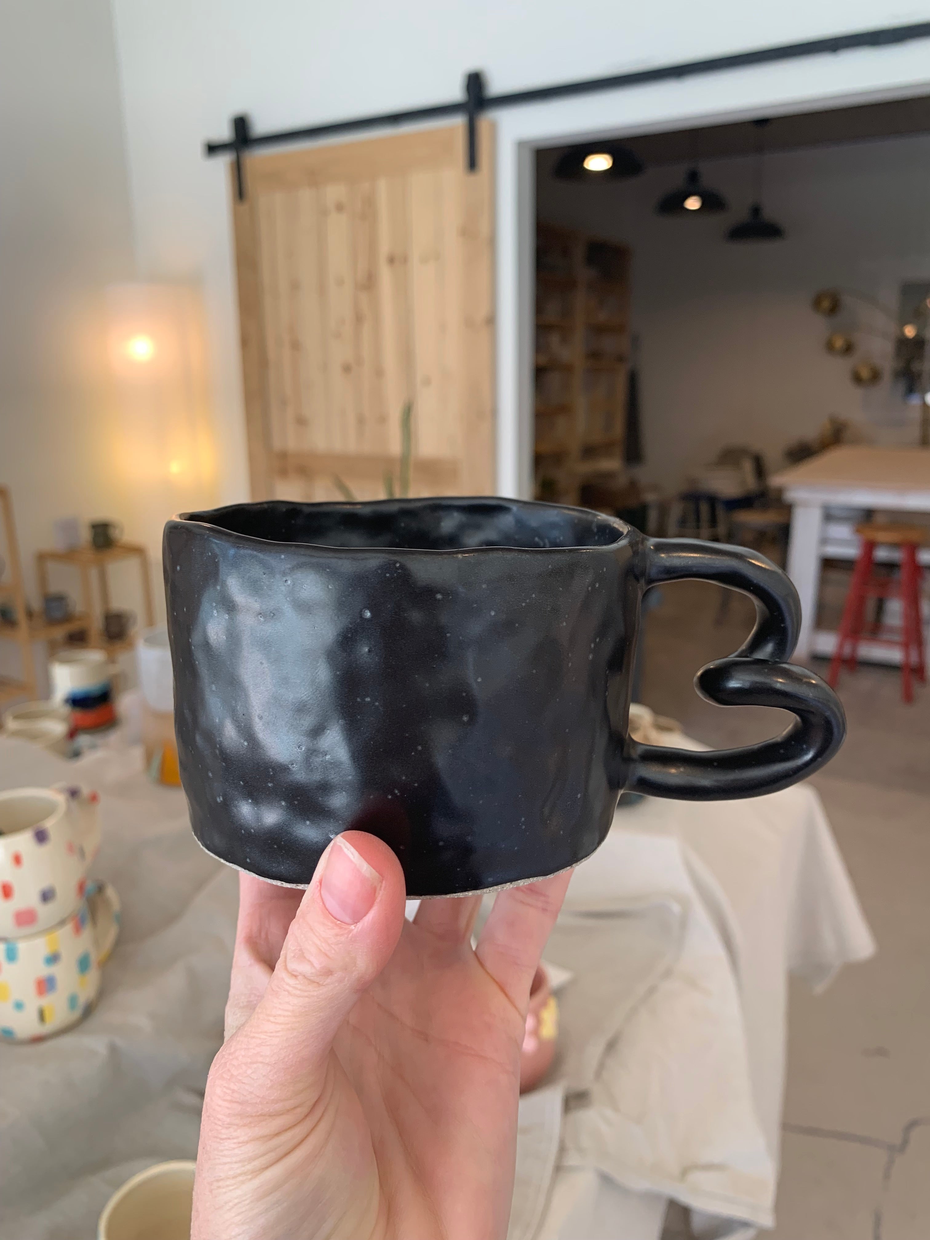 Hand-build a Mug or Vase: October 18